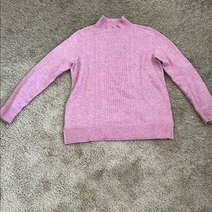 Old Navy Pink Cowl Neck Sweater
